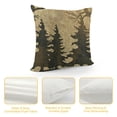 thumbnail image 4 of Qinduosi Pillow Case Cushion Cover Boys Throw Pillow Cover Soft for Throw Pillowcase Botanical Tree Theme Brown Exotic Style Cushion Case White, 4 of 5