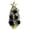 Green, variant on Pre‑Decorated Tabletop Mini Christmas Tree with Star Topper,Small Potted Artificial Xmas Tree,for Desktop Shelf Mantel Home Holiday Decoration,3.15x7.87 inch,Red