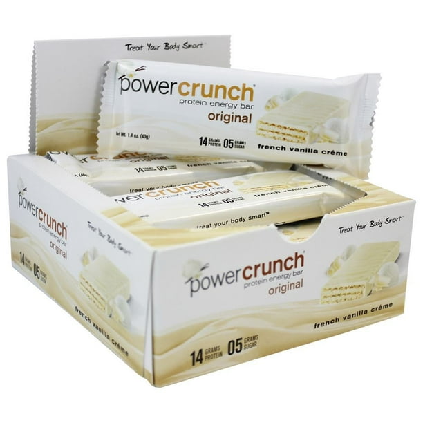 Power Crunch High Protein Energy Wafer Bar French Vanilla Creme 1.4