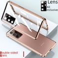 thumbnail image 1 of Funda protectora magnética de doble cara con espejo para teléfono móvil Samsung S23ultra Series S24U, funda protectora con imán, 1 of 5