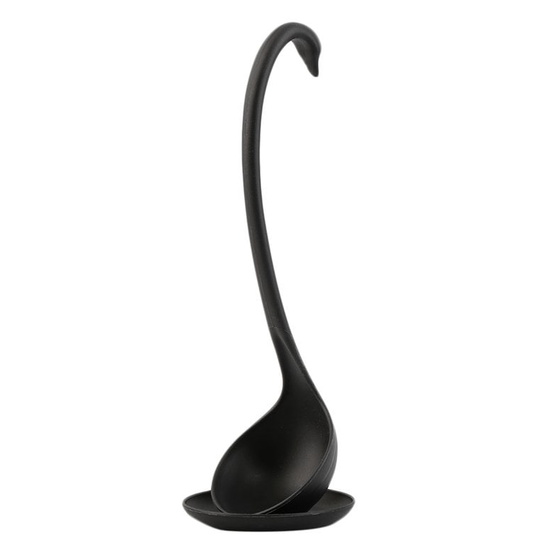 Zhou-YuXiang Fashionable Swan Ladle Unique Swan Shaped PP Ladle Special Swan Spoon Useful Kitchen Cooking Tool Plastic Ladle