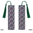 thumbnail image 2 of Kdxio Floral Rabbit Print Metal Tassel Bookmarks,Perfect Gift for Art Lovers and Bookworms Metal Bookmarks for Women, 2 of 8