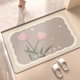 thumbnail image 4 of Diatomite Floor Mat Household Bathroom Absorbent Door Mat Bathroom Diatomite Foot Mat Non Slip Floor Mat Absorbent Drying Mat, 4 of 6