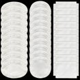 thumbnail image 1 of 30 parches de transferencia de calor en blanco, parches de poliéster bordados de bricolaje para decoración de ropa, ideales para sombreros y prendas, diseño fácil de planchar, 1 of 5