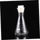 thumbnail image 5 of Matraz Erlenmeyer De Vidrio Con Tapón, 250 Ml De Cuello Ancho, Cristal Transparente Graduado Para Laboratorio Químico, Matraces Cónicos Para Experimentos Científicos y Mediciones Preci, 5 of 5