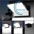 thumbnail image 4 of Paquete de lámpara de pared BIRITALO 120 W 5000 K 14200 LM IP65 110-277 V, 4 of 9