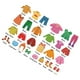 thumbnail image 5 of 1 Set Niños Cómoda Ropa Calcomanías Ropa Ordenar Pegatinas Ropa extraíble Clasificación Etiquetas, 5 of 5