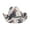 4, variant on ROZYARD Curved Brim Woman Men Fedoras Hat for Spring Summer Elegant Lady Trilby Felt Church Thicken Hat Windproof for Fashion Thicken Cowgirl Hat with Cow Print Pattern Western Style Hat Windproof