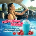 thumbnail image 3 of Little Pup 96613-6PK Blue Raspberry Slushy Scent Car Air Freshener A/C Vent Clip Uses Alcohol-Free Fragrance Oil is Non Hazardous and Non Toxic, Pack of 6, 3 of 8