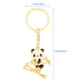 thumbnail image 2 of Phenofice 2Pcs Cartoon Animal Key Chain Metal Key Organizer For Students And Family Members, 2 of 8