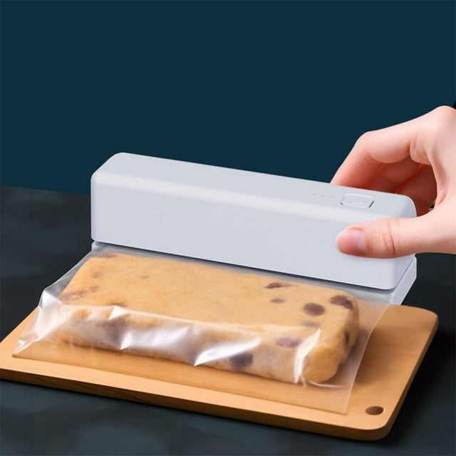 Feltree Scelleuse de Sacs Portable Mini Scelleuse Rechargeable Scelleuse Chauffante Machine pour le Rangement des Aliments Sac Croustilles Collations Gadgets de Fraîcheur pour Cuisine et Pique-Nique