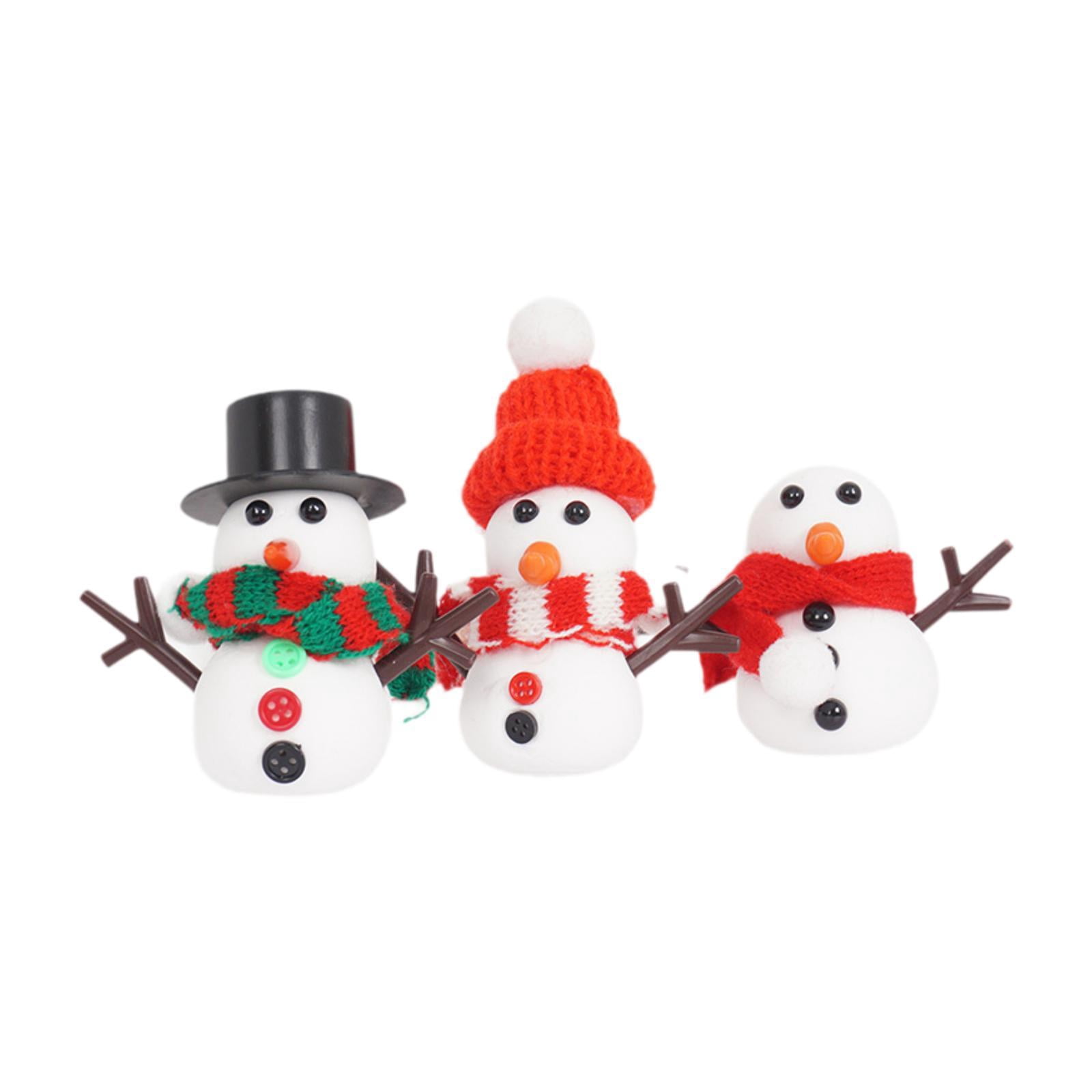 yotijay Snowman Craft for Kids Build A Snowman Kit Creative Winter Christmas Scene Props