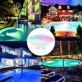 thumbnail image 5 of 12W IP68 Waterproof LED Pool Light with Remote, RGBW 7 Colors 15 Lighting Modes, 12V DC/AC Submersible Lamp, 5 of 5