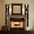 thumbnail image 2 of Halloween Party Decorations ;Outdoor & Indoor Halloween Welcome Sign;Trick or Treat Halloween s;Weather-Resistant Halloween Door Decor, 2 of 5