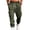 Z104-Green, variant on Travel Pants for Men Wide Leg Water Resistant Cargo Pants Elastic Waist Baggy Pants for All Seasons