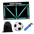 thumbnail image 3 of Tapete de entrenamiento de pasos de fútbol, tapete de fútbol, tapete de entrenamiento de regate plegable, alfombra antideslizante para campo de fútbol sin pelota, 3 of 8