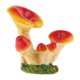 thumbnail image 2 of Centros de mesa con forma de hongo en miniatura, hongos en miniatura de resina. Amarillo rojo D, 2 of 9