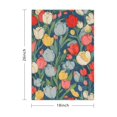 thumbnail image 3 of 4 Pcs Funny Kitchen Towels,Pioneer Flower Microfiber Dish Towels,Kitchen Tea Towels,Kitchen Towel Set (18" X 26"), 3 of 3