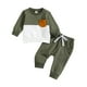 thumbnail image 1 of Gibobby Conjunto de 2 uds térmico bebé Conjunto y trajes de otoño e invierno para niños pequeños, camisetas y pantalones con estampado(AG, 2-3 Años), 1 of 5