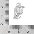 thumbnail image 3 of Anti-304 Stainless Steel Pendants Trumpet Charm Stainless Steel color 17.5x13x3mm Hole: 1.5mm, 3 of 3