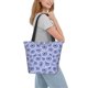 thumbnail image 2 of Fotbe Blue And White Flowers Bolsa de Playa con Estampado, Bolsa de Hombro, Bolsa de Mano Espaciosa, Bolsa de Viaje Ligera, Bolsa de Compras Versátil, 2 of 6