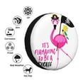 thumbnail image 4 of Easygdp It'S Flamazing To Be A Pirate Wheel Cover,Spare Tire Cover,4-17in Spare Tire Cover Universal Fit for Trailer, Car, Truck, SUV, Jeep-17 inch, 4 of 6
