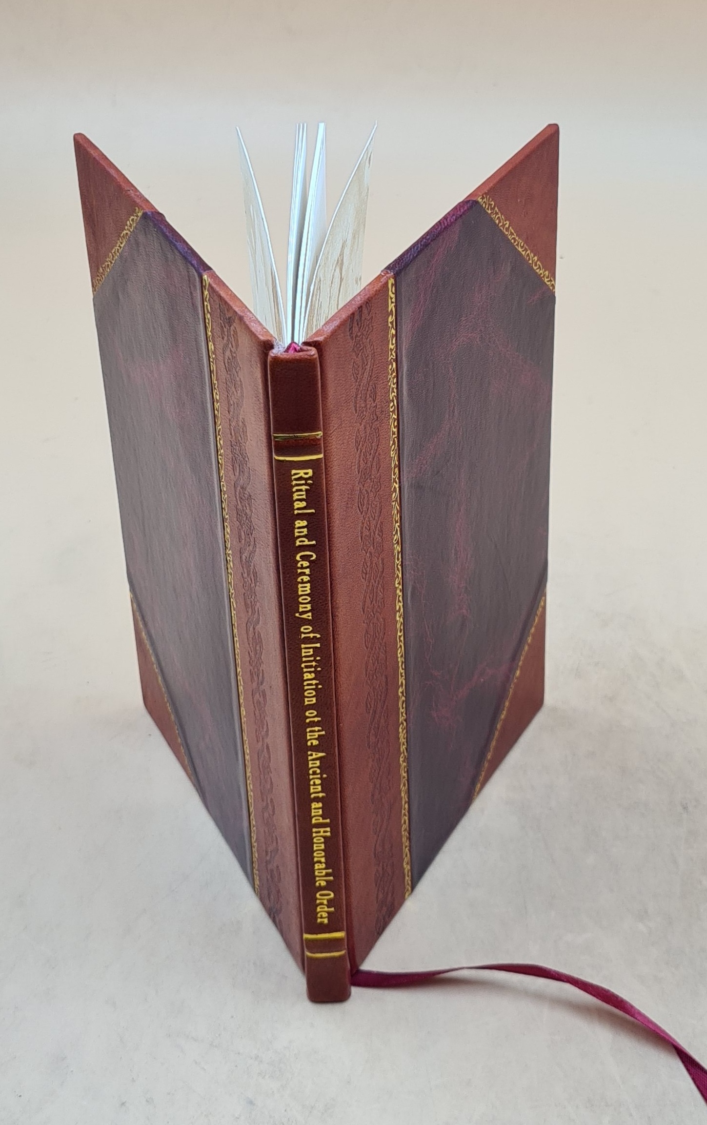 Ritual and ceremony of initiation of the Ancient and Honorable Order of