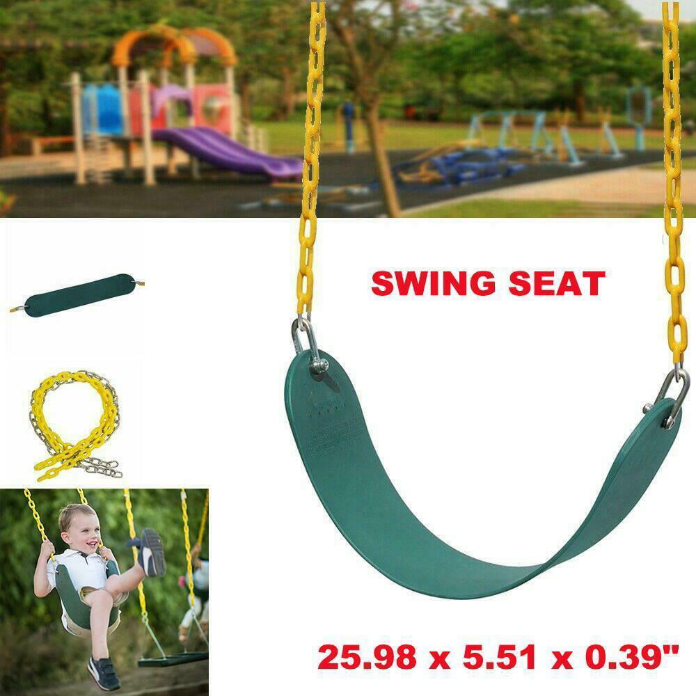 Heavy Duty Swings Seats Playground Swing Set Accessories Replacement with 66"