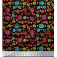 thumbnail image 1 of Soimoi Rayon Fabric Floral Clip Art Print Fabric by The Yard 42 Inch Wide, 1 of 1