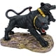 thumbnail image 3 of MORÍN Imágenes | Figura Decorativa | Paquete Santa Muerte Reina 32 cm y Perro de Tres Cabezas 14 cm | Resina Pintada a Mano (Negro), 3 of 5