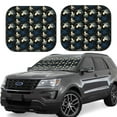 thumbnail image 6 of Kdxio Octopus 1 Print 2-Piece Sun Shade Front Windshield - Foldable Car Front Window Sunshades for Most Sedans SUV Truck, 6 of 6