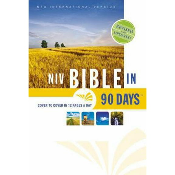 Pre-Owned The Bible in 90 Days: New International Version, Cover to Cover in 12 Pages a Day (Hardcover) 0310435595 9780310435594