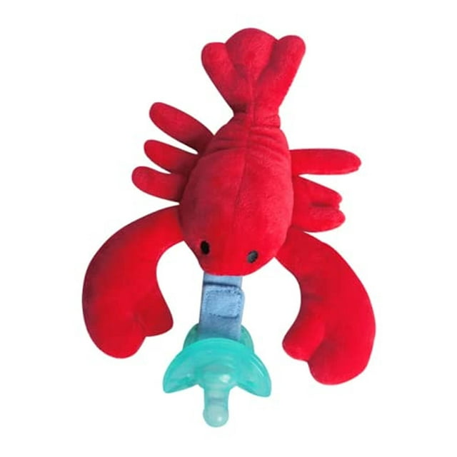 Chupete NiBaby Langosta Felpa Desmontable de Silicona para Bebé Recien Nacido