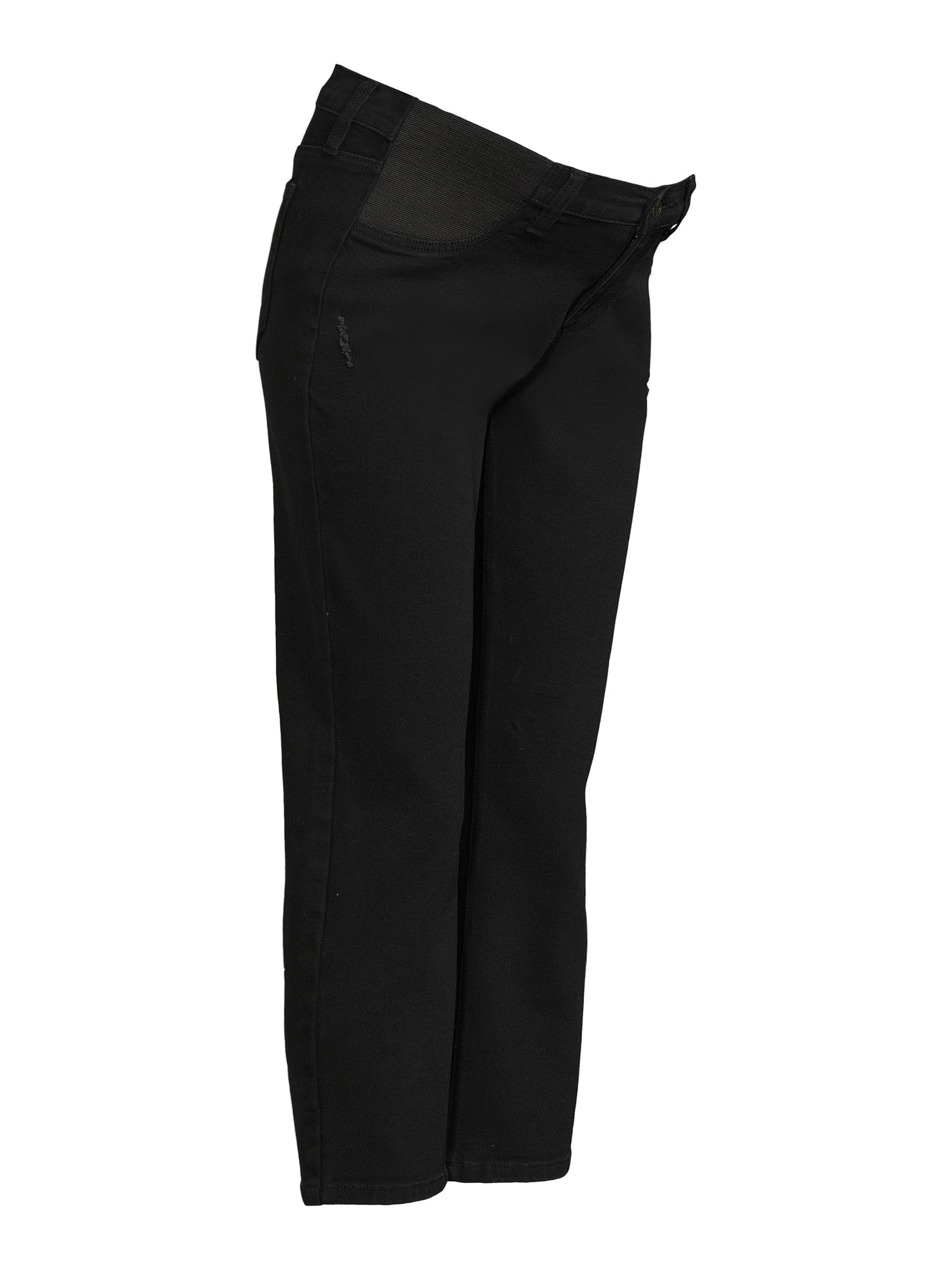 Maternity Alivia Ford Faux Leather Pant with Full Panel - Walmart.com