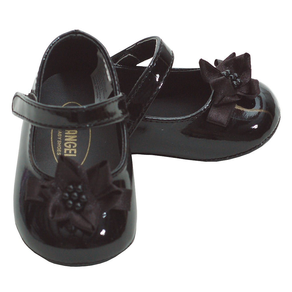 black infant dress shoes