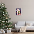 thumbnail image 2 of Stupell Industries Vintage Jolly Santa Window Graphic Art White Framed Art Print Wall Art, Design by Arrolynn Weiderhold, 2 of 7