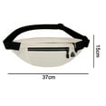 thumbnail image 2 of Riñonera para hombre y mujer, bolsa impermeable con correa ajustable para entrenamiento, viajes, correr informal. Zhivalor  CPB-DE-SSW1510-4, 2 of 5