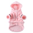 thumbnail image 1 of Pijama con capucha grueso de franela suave de invierno, toalla de baño para perros superabsorbente de secado rápido, pijama suave para mascotas Ormromra CPB-DE-LYY2161-9, 1 of 5