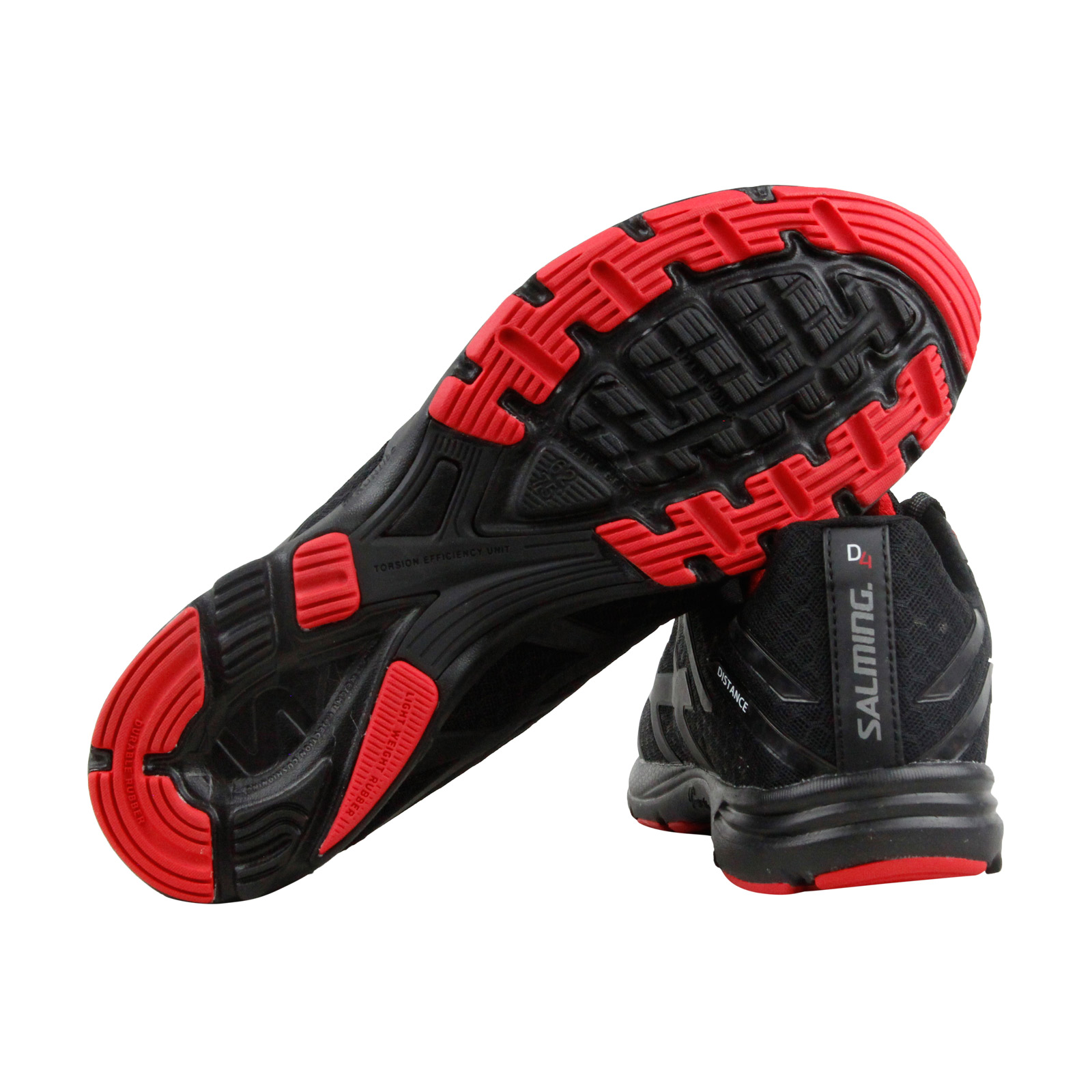 Salming Men's Distance D4 Black / Red Ankle-High Running Shoe - 12.5M - image 3 of 3