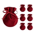 thumbnail image 2 of TOPTIE 20 PCS Round Bottom Drawstring Bags Wedding Favor Bags Velvet Jewelry Gift Pouches Bags, 2 of 6