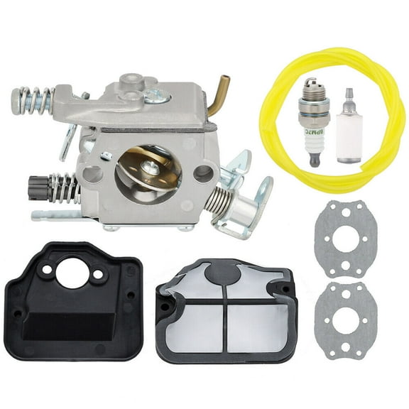 Replacement Carburetor for Gas Chainsaws - Compatible with Poulan 2900, 3050, 2775, 2750, PP255 Models
