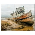 thumbnail image 1 of Boat Ship Ceramic Tile Mural Kitchen Backsplash Bathroom Shower, 400174-XL54, 1 of 3