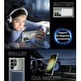 thumbnail image 4 of for Samsung Galaxy S24-Ultra Case: Shockproof Clear S24 Ultra 5G Protective Cell Phone Cases - Anti Yellowing Slim Silicone Hard Cases - Durable Full Protection Phone Cover (Clear Magnetic), 4 of 15