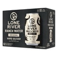thumbnail image 3 of Lone River Ranch Water Original Hard Seltzer, 12 pack cans, 12 fl oz, 4% ABV, 3 of 4