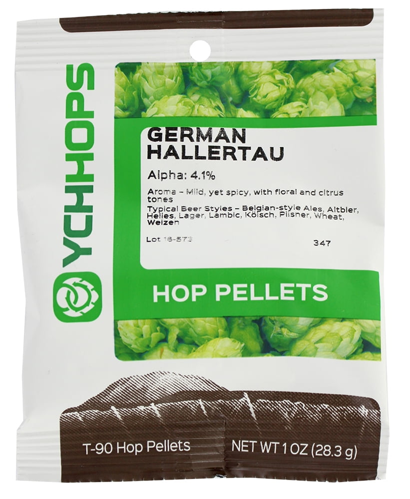 Hopunion Imported Hop Pellets for Home Brew Beer Making (German - Hallertau)