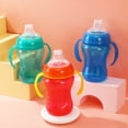 thumbnail image 2 of Huanledash 300ml Sippy Cup with Scale Large Capacity Portable Baby Learner Water Cup for Toddler, 2 of 8