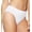 White, variant on Women's Rhonda Shear 4031 Ahh Seamless High-Cut Brief Panty (Black 3X)