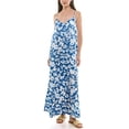 thumbnail image 3 of Nicole Miller Women's Maxi Slip Dress With Built In Bra, Sizes S-XL, 3 of 5