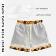 thumbnail image 5 of Cat Halloween Pattern Swim Trunks Quick Dry Beach Pool Board Shorts Lightweight Stylish Print Sizes 2T to XL, 5 of 8