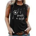 thumbnail image 2 of CHUMUD Made a Wish Women Funny Mom Gift Shirts Graphic Summer Short Sleeve Crew Neck Casual Tops Mom Life Tee Fantastic Mama Shirt Mothers Day Tee Tops, 2 of 5